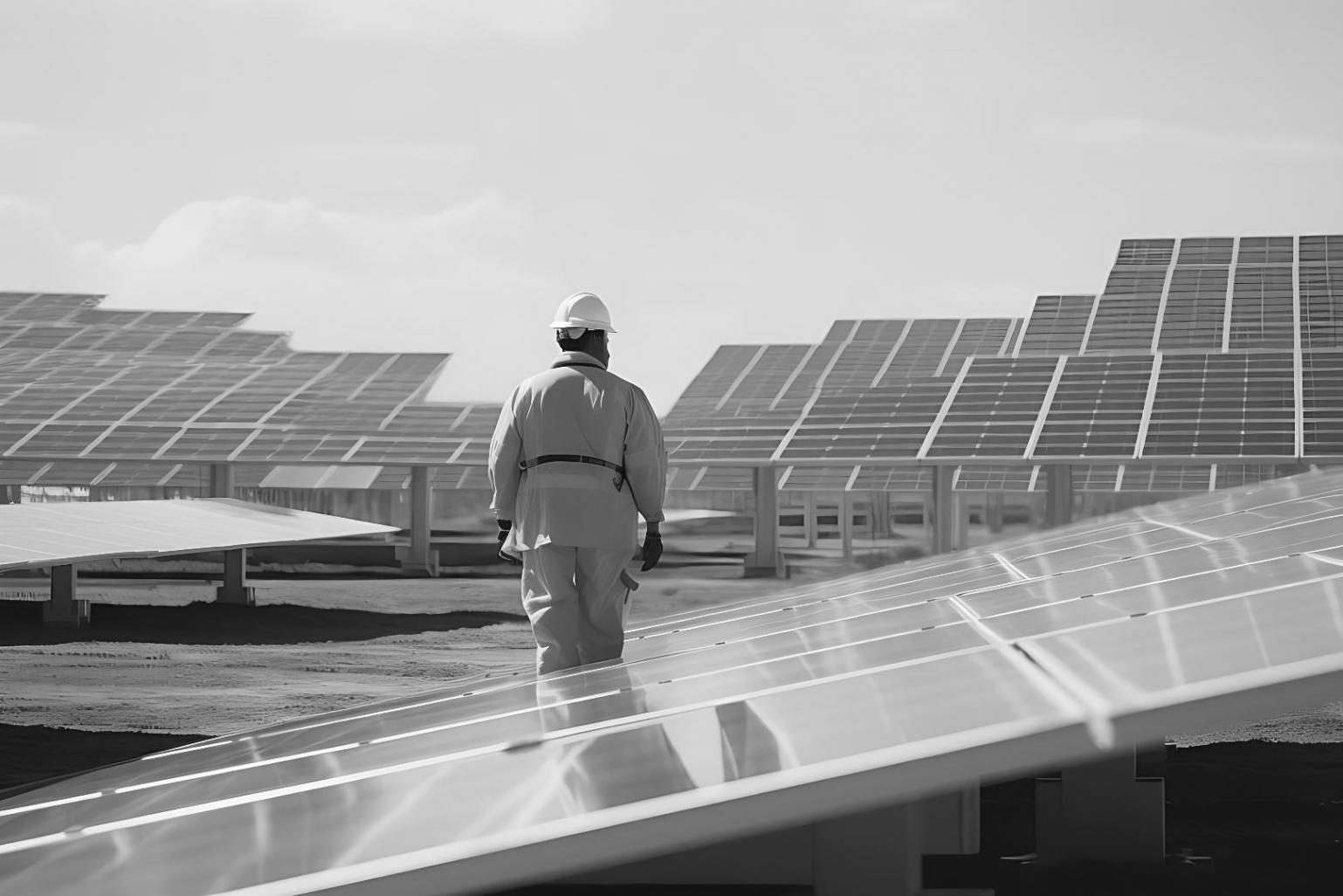 Beratungsgespräch über Geothermie-Lösungen mit Plänen und Unterlagen